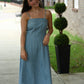 Declan Denim Midi Dress - She Chester