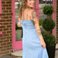 Declan Denim Midi Dress - She Chester