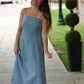 Declan Denim Midi Dress - She Chester