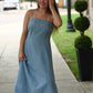 Declan Denim Midi Dress - She Chester