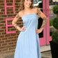 Declan Denim Midi Dress - She Chester