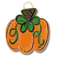 DK Pumpkin Door Hanger