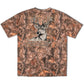 Deer on Camo Short Sleeve Tee - She Chester