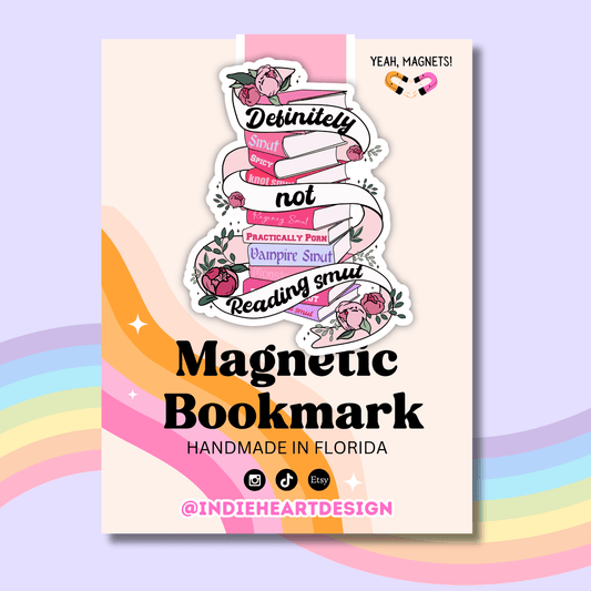 Definitely Not Smut Magnetic Bookmark - She Chester