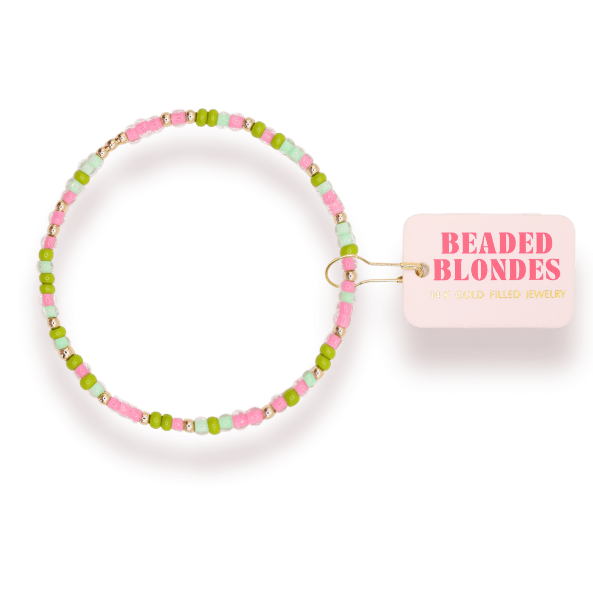 Delta Zeta Sprinkle Bracelet: Standard 6.75 inch - She Chester
