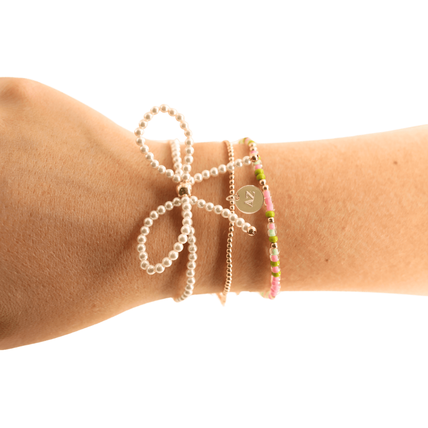Delta Zeta Sprinkle Bracelet: Standard 6.75 inch - She Chester