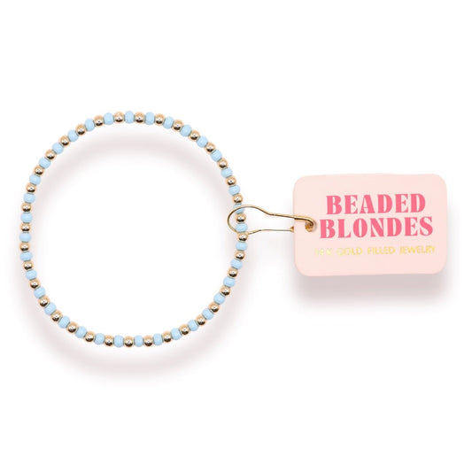 Demi Bracelet in Pastel Blue Standard Size - She Chester