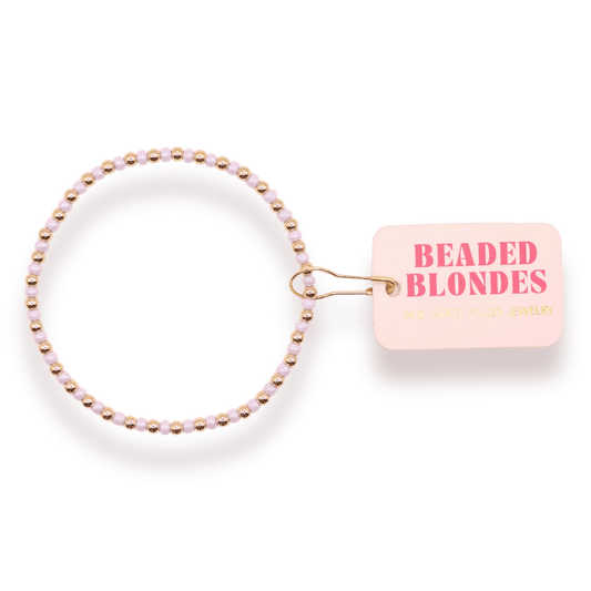Demi Bracelet in Pastel Lilac Standard Size - She Chester