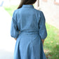 Denim Belted Dress - She Chester