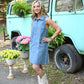 Denim Snaffle Bit Dress - She Chester