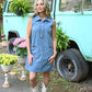 Denim Snaffle Bit Dress - She Chester