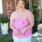 Destinee Pink Polka Dot Top - She Chester