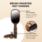 Detangler Hair Brush for Fine Hair - Tortoise - She Chester