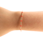 Bright Red Dainty Poppi Bracelet: Standard 6.75 inch