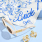 Bridal Set - Scarf, Glasses, Earrings