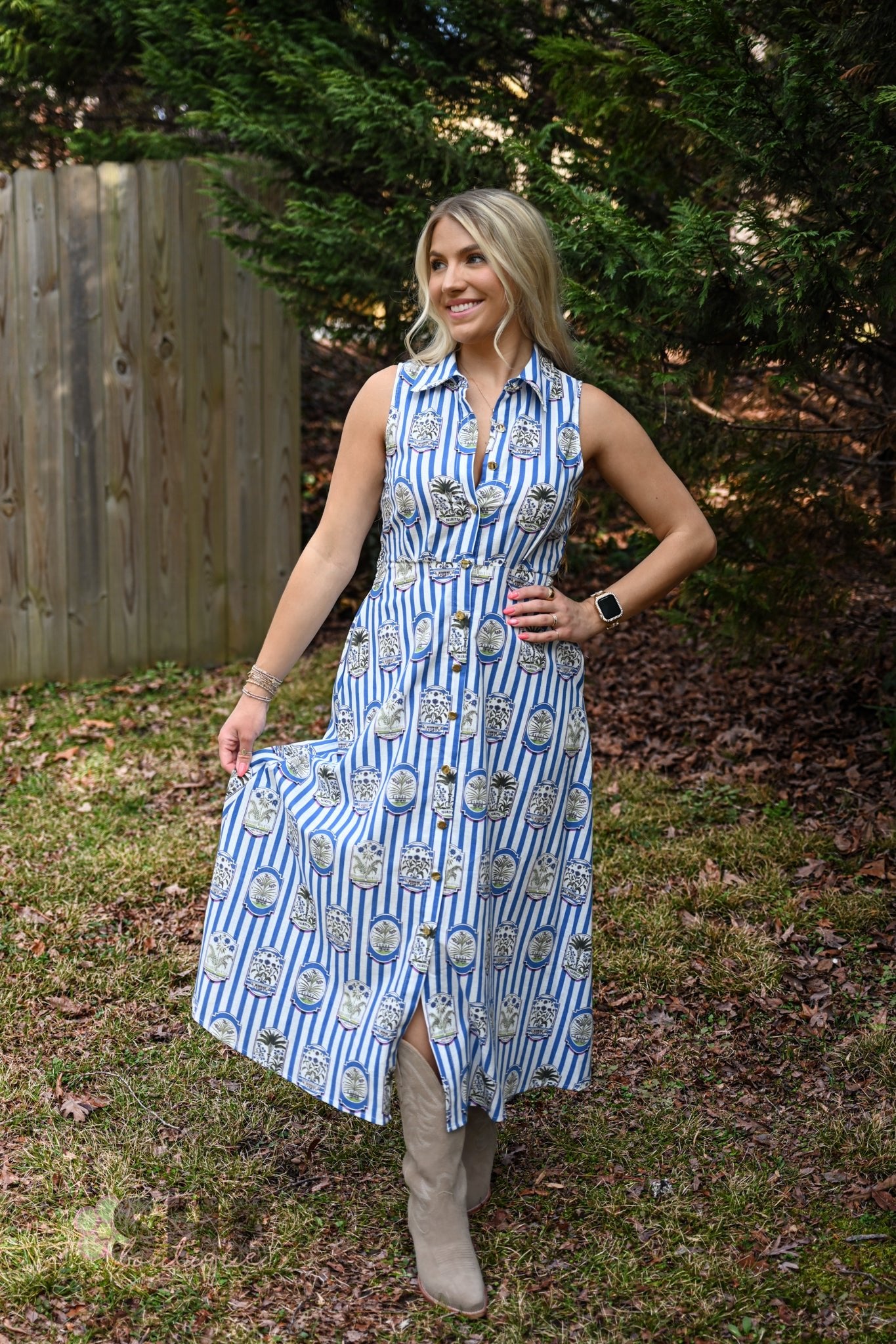 Dictionary Of Flowers Maxi Dress - She Chester