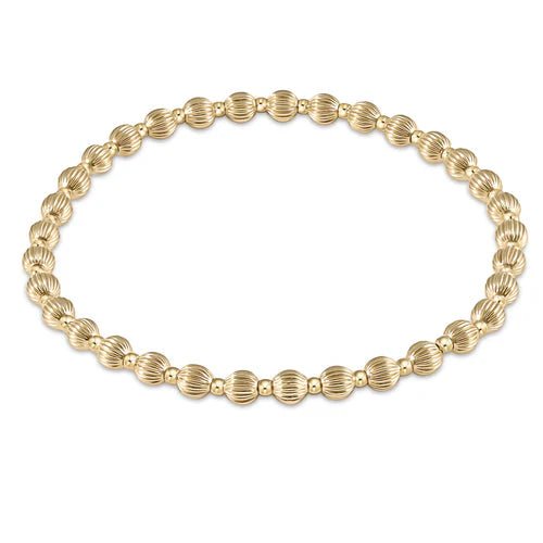 Dignity Grateful Pattern 4mm Gold - She Chester