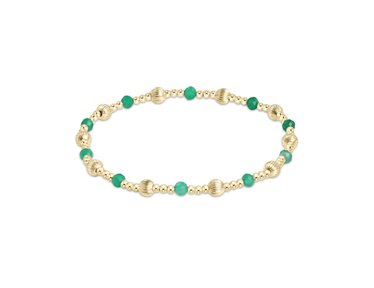 Dignity Sincerity 3MM - Green Onyx - She Chester