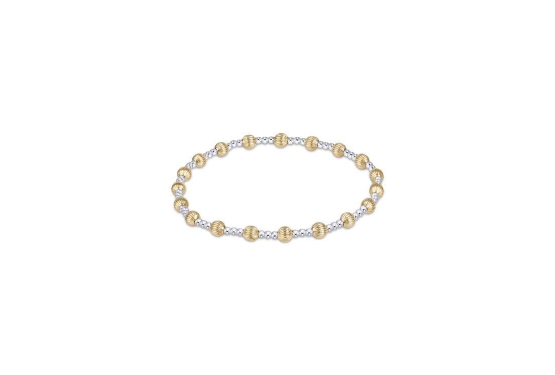 Dignity Sincerity Mixed Metal 4mm Bracelet - She Chester
