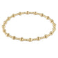 Dignity Sincerity Pattern 4mm Gold - She Chester