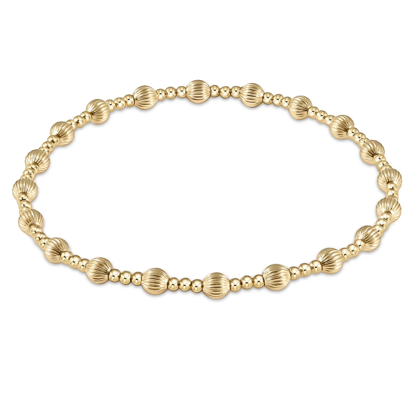 Dignity Sincerity Pattern 4mm Gold - She Chester