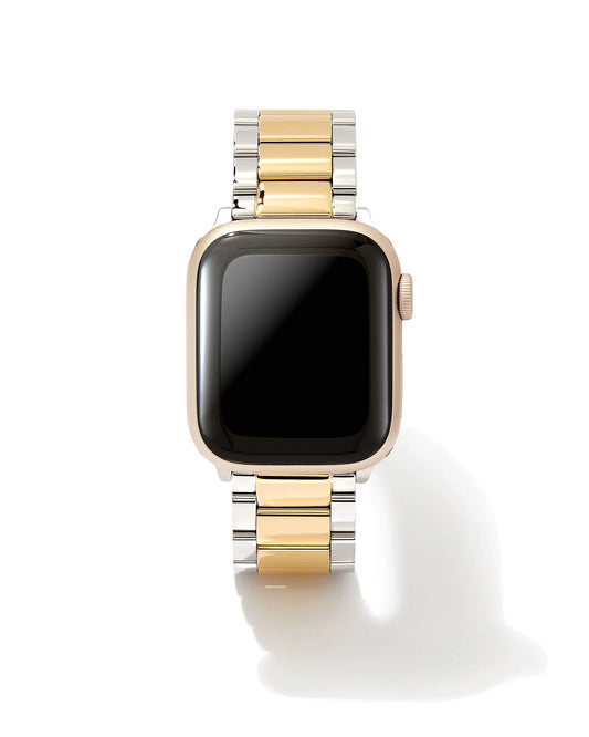 Dira 3 Link Two Tone Watch Band - She Chester