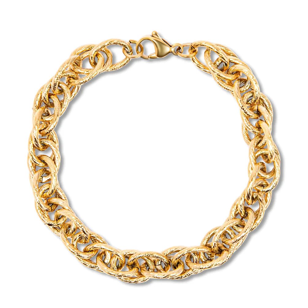 Dixie Chunky Twist Chain Bracelet - She Chester