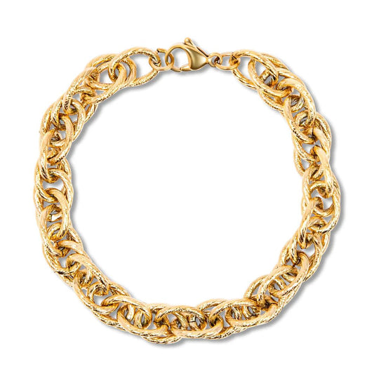 Dixie Chunky Twist Chain Bracelet - She Chester