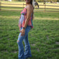 Dixie Pink Patchwork Tank - She Chester