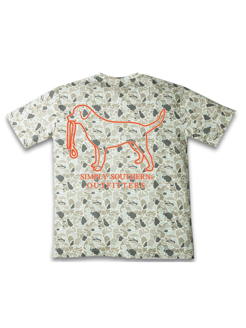 Dog Logo White Camo Tee - She Chester