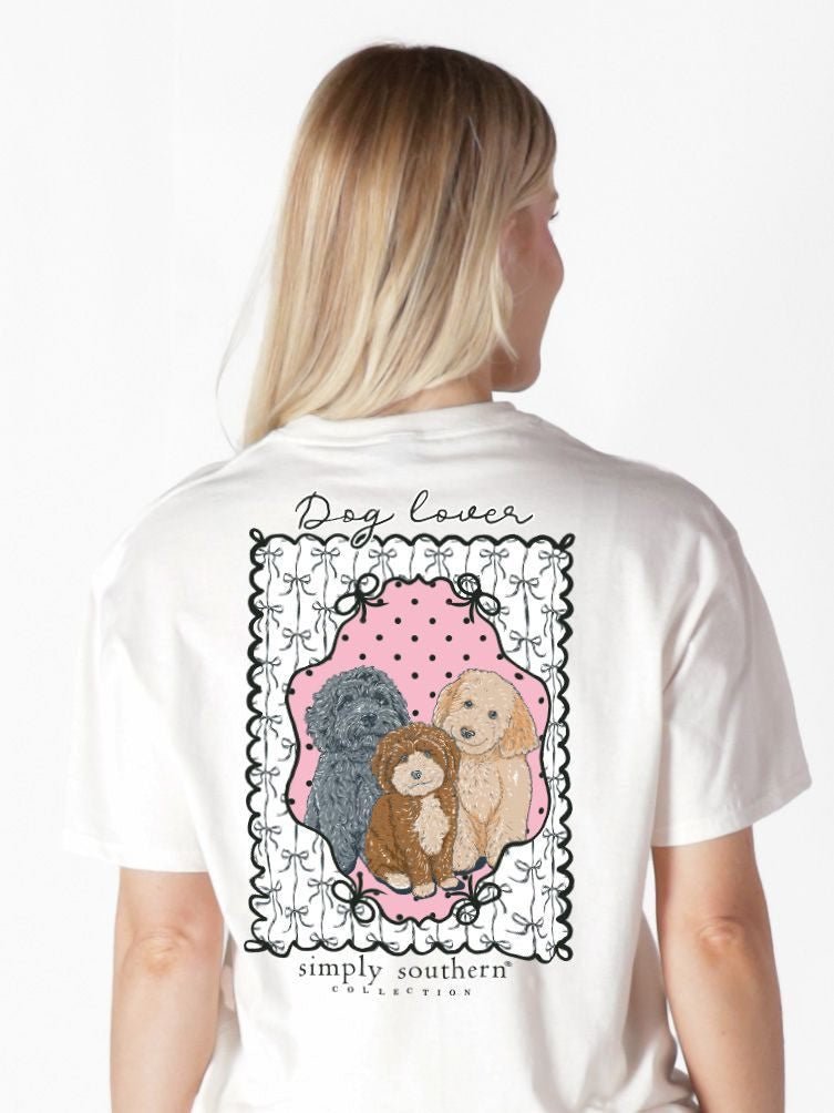 Dog Lover Bow Tee - She Chester