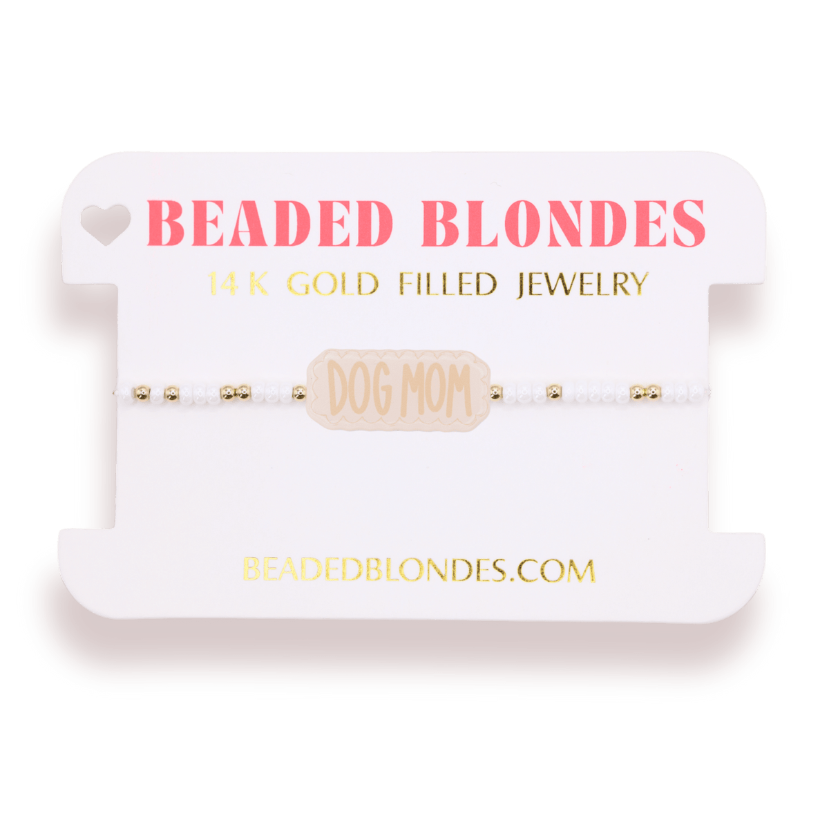 Dog Mom Bracelet on Color: Standard 6.75 Inch - She Chester