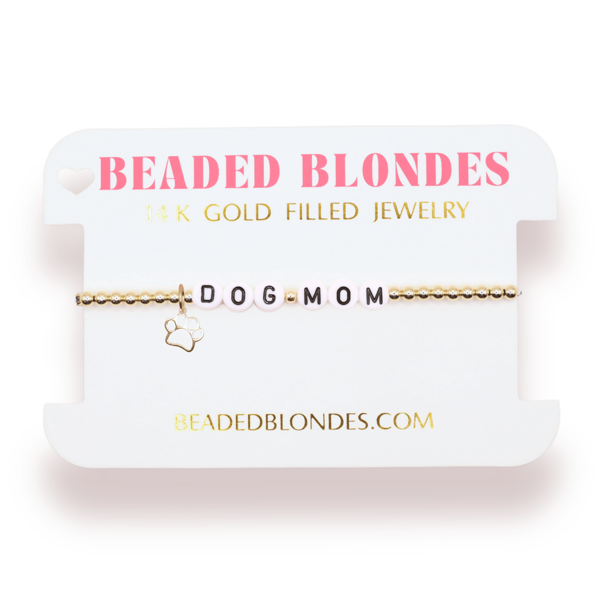 Dog Mom Charm Bracelet: Standard 6.75 Inch - She Chester