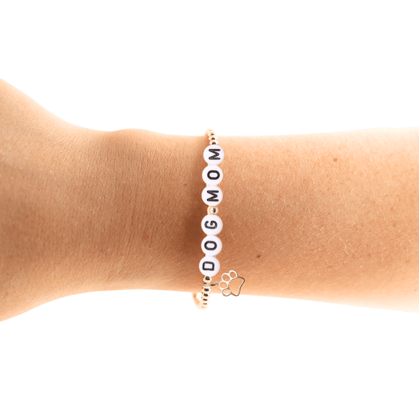 Dog Mom Charm Bracelet: Standard 6.75 Inch - She Chester