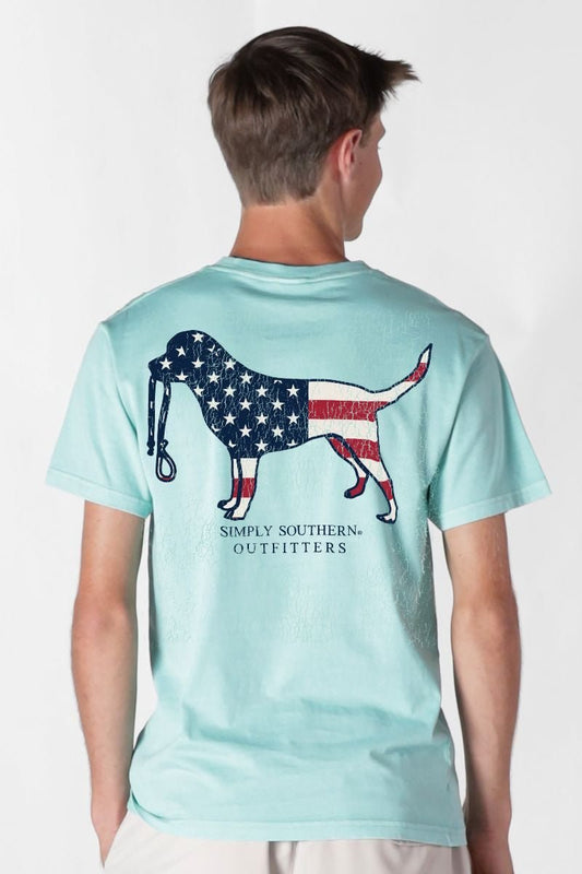 Dog USA Mineral Wash Tee - She Chester
