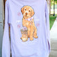 Dogs and Coffee LS Tee - She Chester