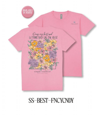 Doing My Best Pink Tee - She Chester