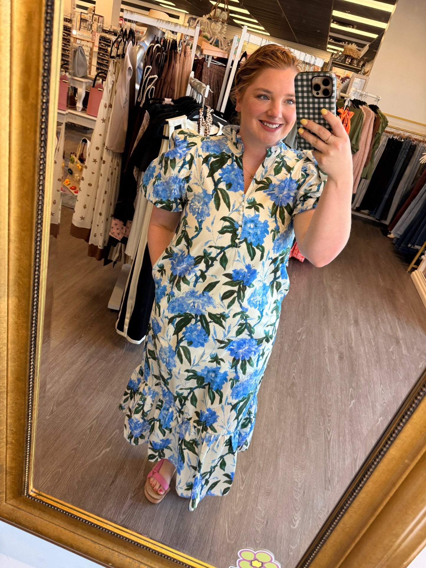 Donna Blooming Maxi Dress - She Chester