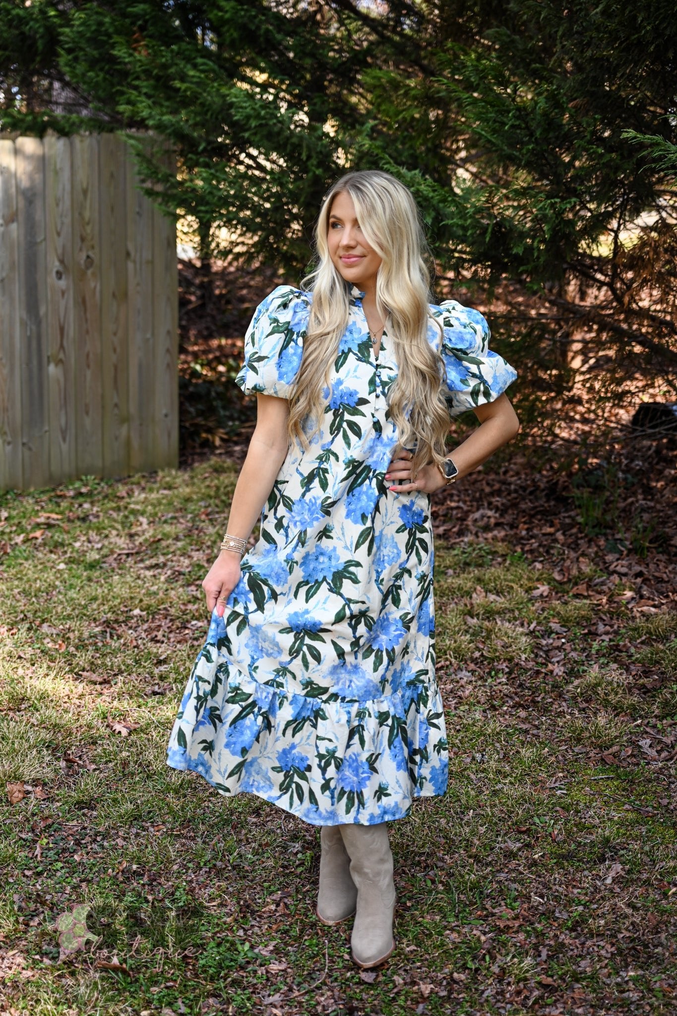 Donna Blooming Maxi Dress - She Chester