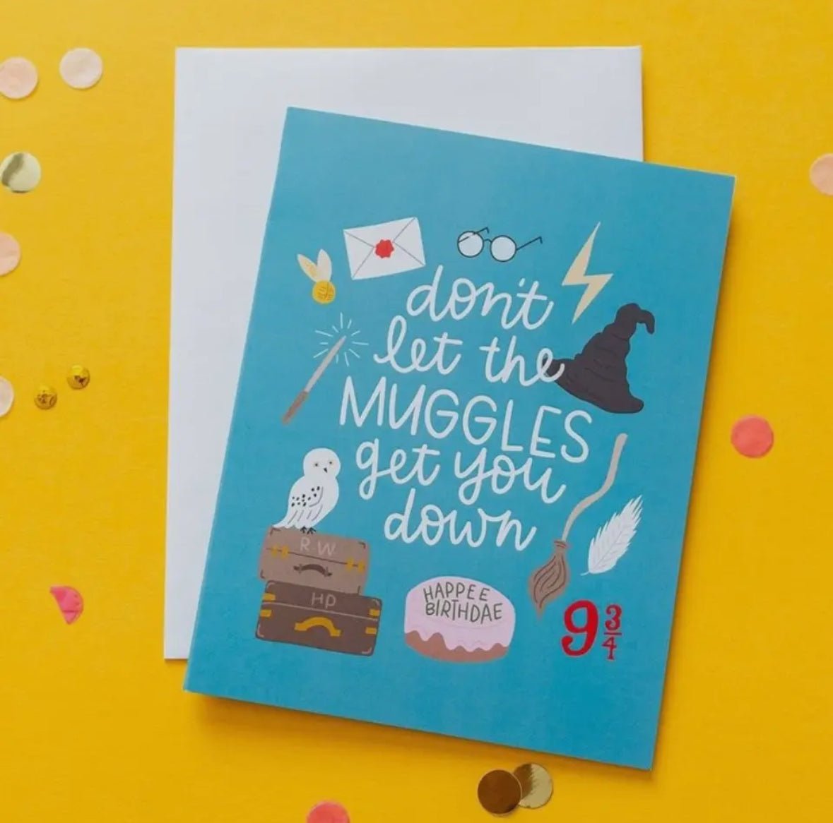 Don't Let Muggles Card - She Chester