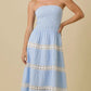 Dream Weaver Strapless Midi Dress - She Chester