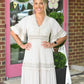 Dreams Ivory Lace Maxi Dress - She Chester