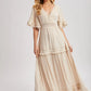 Dreams Ivory Lace Maxi Dress - She Chester