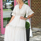 Dreams Ivory Lace Maxi Dress - She Chester
