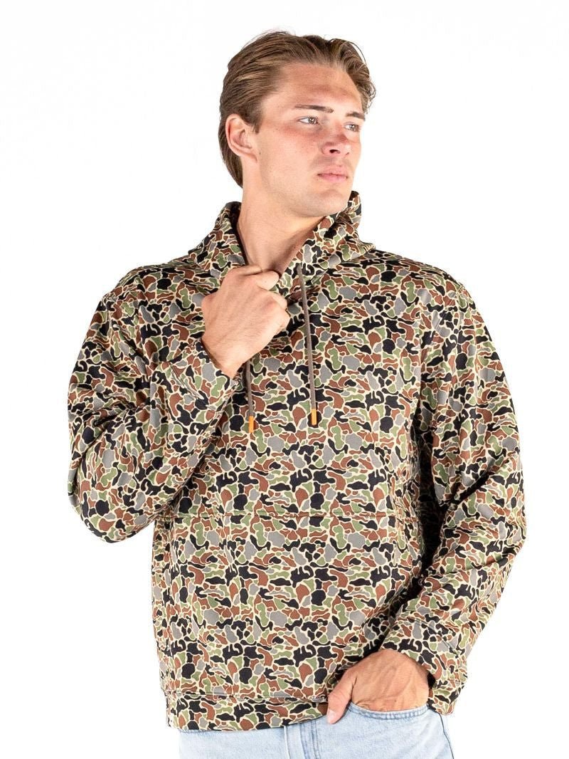 Duck Camo Light Pattern Hoodie SS26 - She Chester