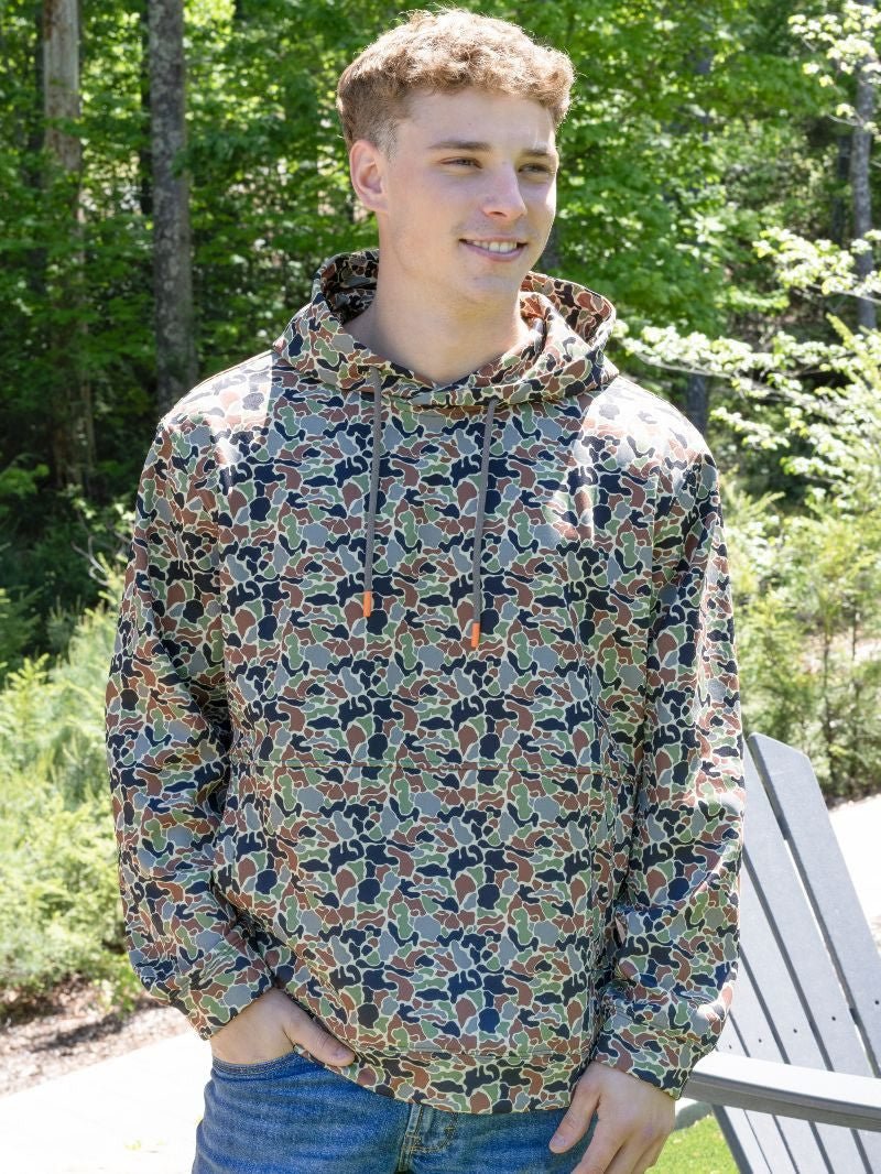 Duck Camo Light Pattern Hoodie SS26 - She Chester