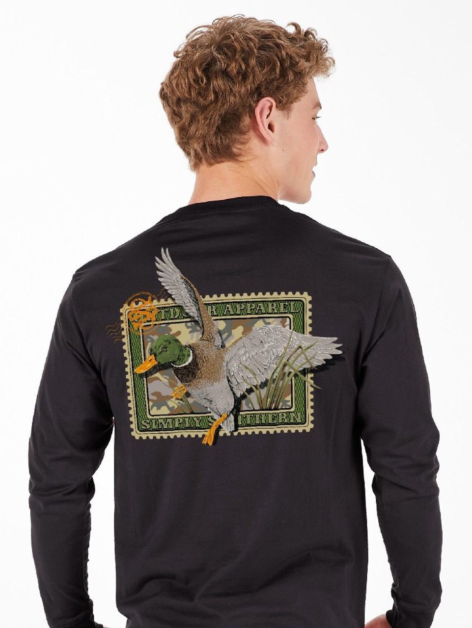 Duck Stamp Mens LS - She Chester