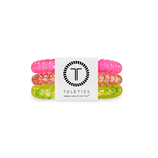 Spiral Hair Coils | Small | Tropical Punch Hair Ties