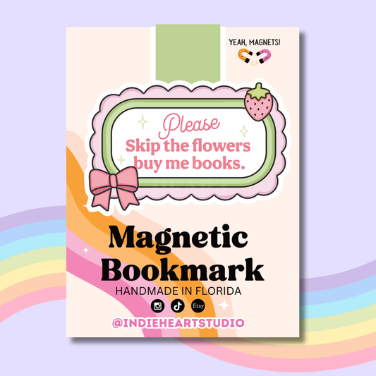 Buy Me Books | Magnetic Bookmark  