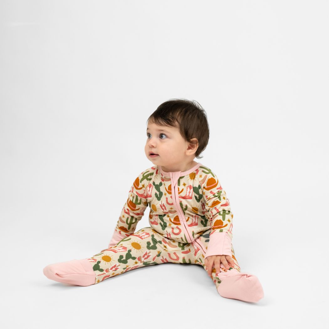 Hey Yall Western Bamboo Onesie